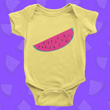 Load image into Gallery viewer, Onesie Short Sleeve Summer Fruta Watermelon