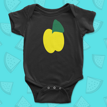 Load image into Gallery viewer, Onesie Short Sleeve Summer Fruta Lemon