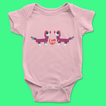 Load image into Gallery viewer, Onesie Short Sleeve LOVE DIVERSITY LGBTQ 1