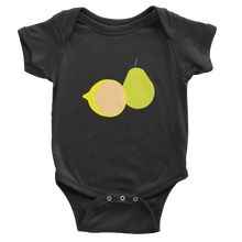 Load image into Gallery viewer, Onesie Short Sleeve Summer Fruta Lemon & Pear