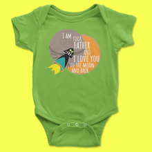 Load image into Gallery viewer, Onesie Short Sleeve I am Your FATHER