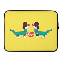 Load image into Gallery viewer, Laptop Sleeve DIVERSITY LOVE