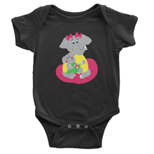 Load image into Gallery viewer, Onesie Short Sleeve Elephant mummy with baby