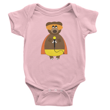 Load image into Gallery viewer, Onesie Short Sleeve Bear Singer Musical Band
