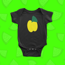 Load image into Gallery viewer, Onesie Short Sleeve Summer Fruta Lemon