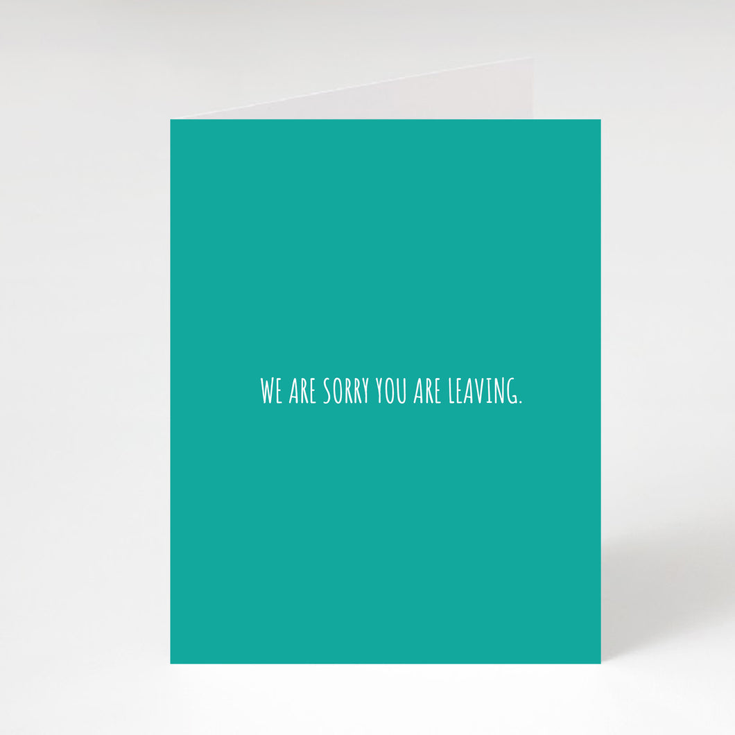 Rude Leaving Card - Better party
