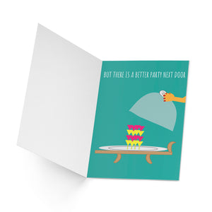 Rude Leaving Card - Better party
