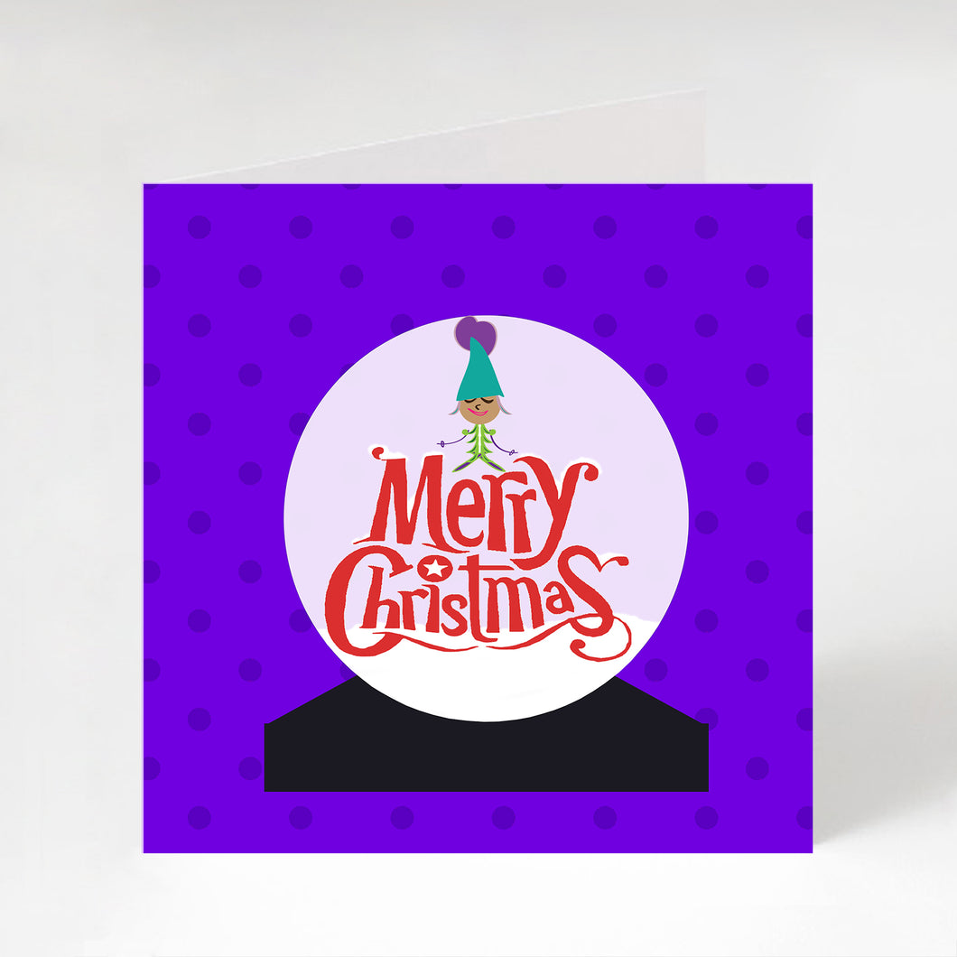 Merry Christmas Card - Magical Christmas (£2.40 each OR 3 CARDS FOR £5.60)