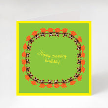 Load image into Gallery viewer, Birthday Card - Happy Monkey Birthday