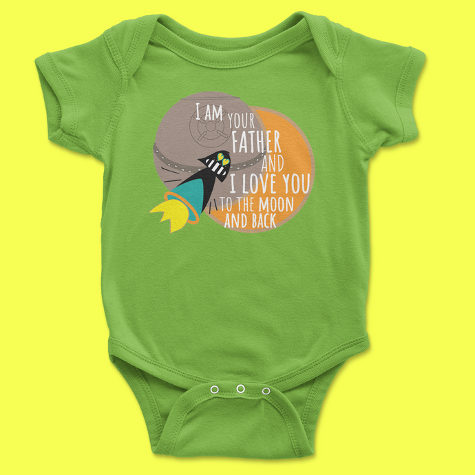 Onesie Short Sleeve I am Your FATHER