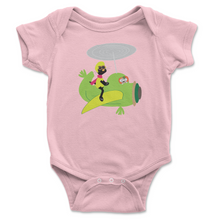Load image into Gallery viewer, Onesie Short Sleeve Cat &amp; Mouse Flying